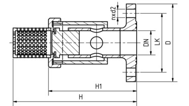 Drawing: Suction filters DN 15-400 
